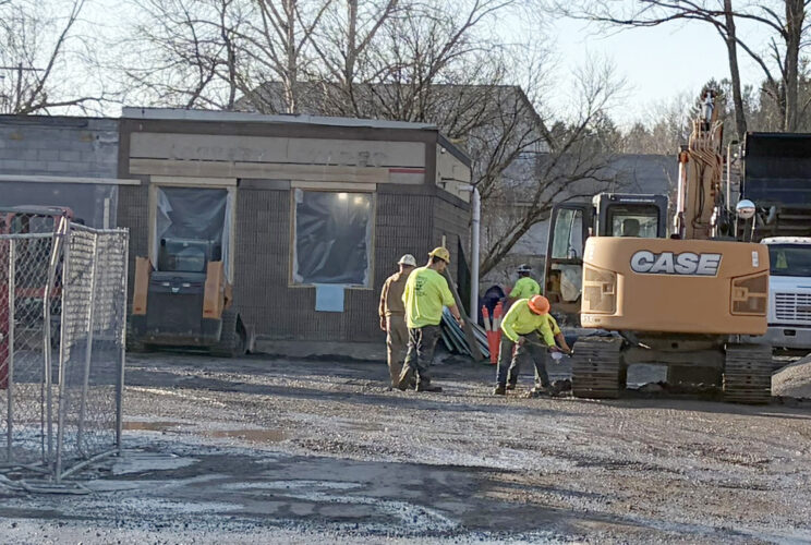 New Belington Gas Station Under Construction